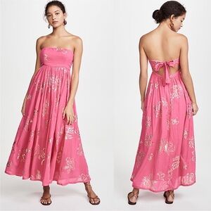Free People Baja Babe Midi Dress Size Small